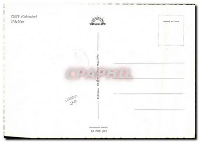 Clecy (Calvados) — Katedra — Éditions Saint Maur (04) — Rewers
