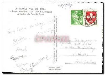 Le Rocher du Pain de Sucre — Clécy (Calvados) — Wydawnictwo Gaby — Rewers