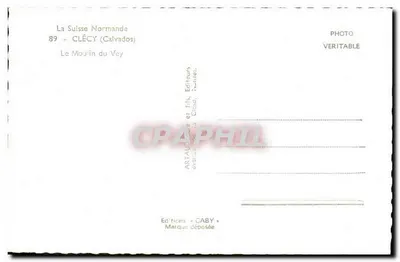 Młyn Vey — Clécy (Calvados) — Wydawnictwo Caby — Rewers
