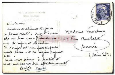 O Ponte do Vey — Clécy (Calvados) — Gobby — Verso