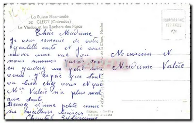 Le Viaduc i Rochers des Parcs — Clécy (Calvados) — Éditions Gaby — Rewers