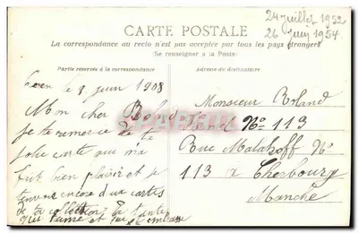 Brzegi Orny — CLÉCY (Calvados) : Most — Zbiór M. V. — Rewers