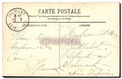 A Orne pitoresca — Clécy — A Ponta dos Rochos dos Parques — LL — Verso