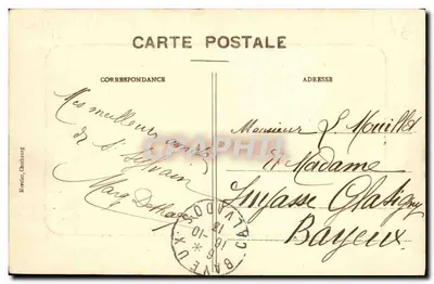 Clécy (Calvados) — Młyn Vey — Dolina Orne — Nieznany wydawca — Rewers