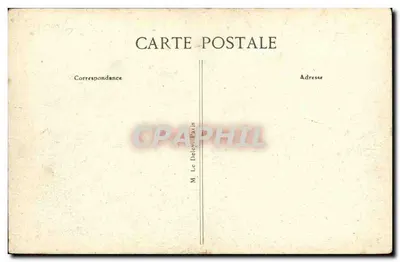 Clécy (Calvados) — A Igreja — Editor Brière, Cliché Maillaut, Caen — Verso