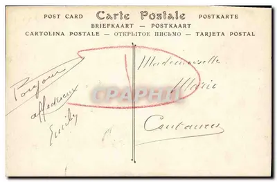 Clécy — Bordas do Rio Orne, a Moinha — NDHOT — Verso