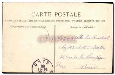 Clécy — La Plaza y el Hotel de la Plaza — La C.P.A. — Reverso