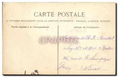 Clécy — La Iglesia — La "C.P.A." — Reverso