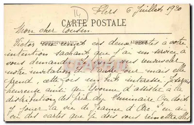 Vale do Noireau — Os Rochos de São Pedro — LL. — n°74 — Verso