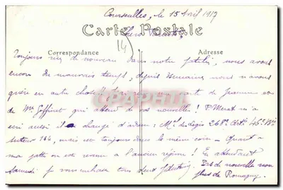 COURSEULLES-SUR-MER (Calvados) — As Pontas e o Calvário — ND. Fot. n°220 — Verso
