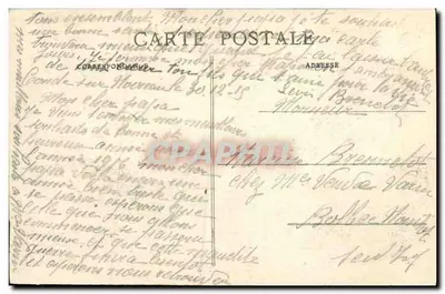 Condé-sur-Noireau — Koło Handlowe, widok z boku — Geoffroy, Rhénodik, nr 25 — Rewers