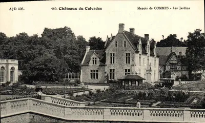 Manor de Commes - Os Jardins — Castelos do Calvados — A+D 496
