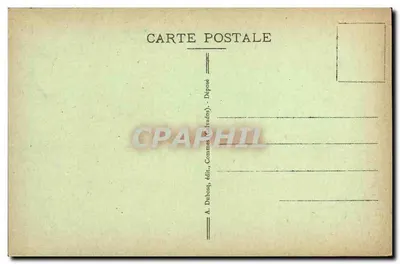 Zamek Bosq — Les Communes — A. Duboas, wyd. (Calvados) — Rewers
