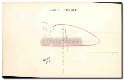 Commes (Calvados) — O Village da Igreja — A. Duboq, editor — Verso