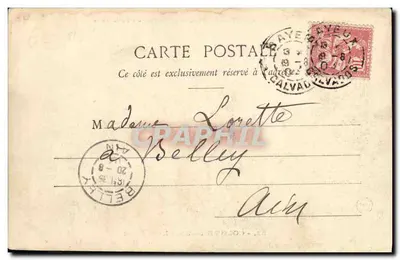 Colombières — El Castillo — Colección Costey — Reverso