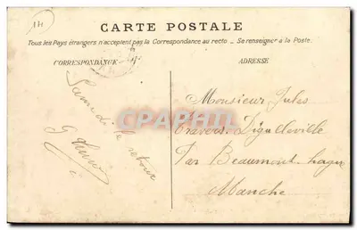 Cléville — Castelo de Bois-Roger — Clément, Edição em Argencennes — Verso