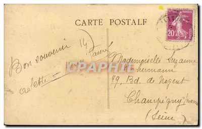 Colleville-sur-Orne — Ferme du Colombier — éditeur Coll. Bocage — Verso
