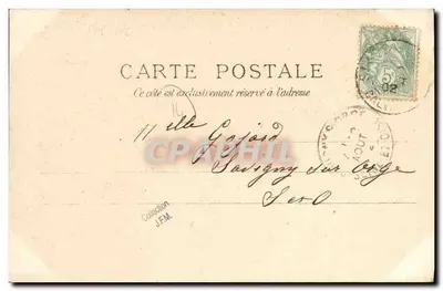 Praia de Cours culles — J. HINCHET, editor, n°5 Carnot — Verso
