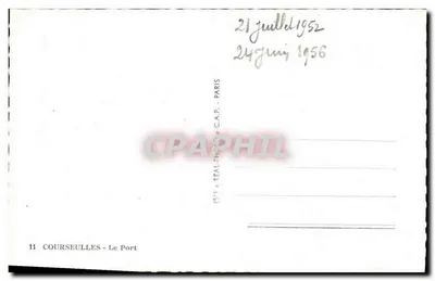 Courseulles-sur-Mer — Port — C.A.P. nr 11 — Rewers