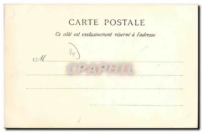 Courseulles – Rue de Paris — La Normandie — uitgever L.P.A. Paris — Achterkant