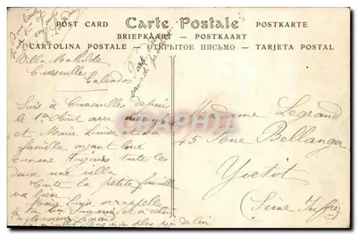 COURSEULLES-SUR-MER (Calvados) — La Piazza di Caen — ND Phol. — Verso
