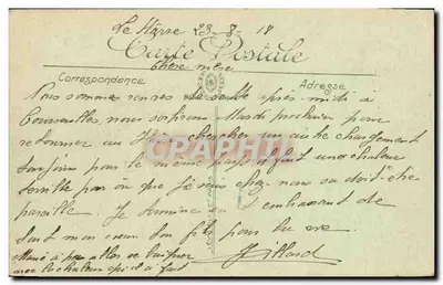 COURSEULLES — Rue de la Mer — LL. — nr 65 — Rewers