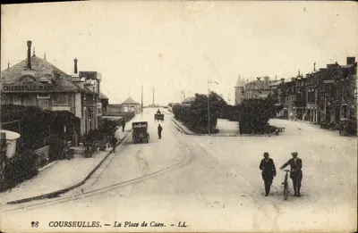 COURSEULLES — A Praça de Caen — LL. — Editor LL, n° 28
