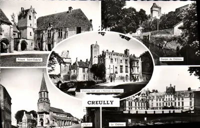 Creully — Castelo, igreja, priorado — Éditions ARTAUD père et fils, Nantes