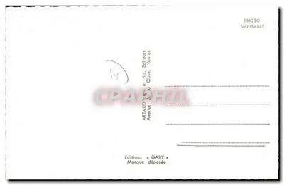 Creully — Castelo, igreja, priorado — Éditions ARTAUD père et fils, Nantes — Verso