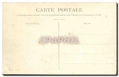 Creully — Facha do Castelo — Editor não identificado, n° 73 — Verso