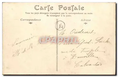 क्रिकबूफ (कैल्वाडोस) के चर्च — एक रमायर एक झील पर — ND. फोटो. — संख्या 139 — पीछे