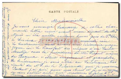 Basílica de Nossa Senhora da Liberdade — A Estátua Milagrosa — Cliché A. B. — Verso