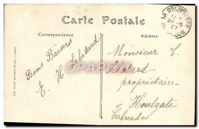 La Délivrande (Calvados) — Iglesia de Notre-Dame de la Délivrande — ND. Fot. n°104 — Reverso