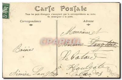 La Délivrande (Calvados) — Santa Ana — República Francesa — Verso