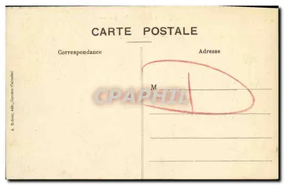 La Délivrande - Panorama — A. Dubory, Calvados (wydawca) — Rewers