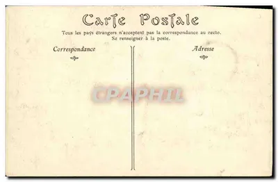 La Délivrande (Calvados) — Jubileum van de kroning van de Maagd — Vertrek uit de kapel — N.D. Fot. n°383 — Achterkant