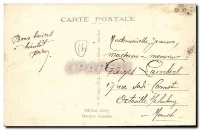 La Déliérande (Calvados) — Absydę Bastique — Wydawnictwo Gaby — Rewers
