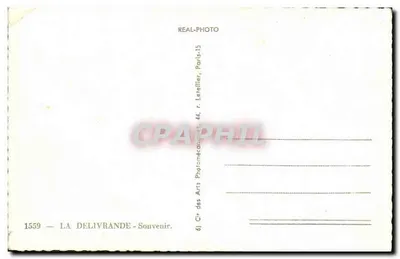 La Delivrande — Notre-Dame de la Delivrande et la basilique — Souvenir — Rückseite
