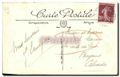 Douvres-la-Délivrande — Nossa Senhora da Délivrande — LL — Verso