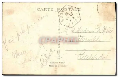 La Delivrande (Calvados) — La Basilique — Édition Gaby, n°5 — Rückseite