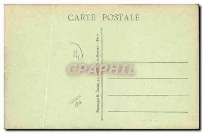 Dives-sur-Mer — Rue Paul Canta — Fototipia E. Denis, 51, rue N.-de-Nezareth - Paris — Verso