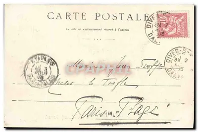 Dives - Hostellerie Guillaume-le-Conquérant — Fot. Postel — Rewers