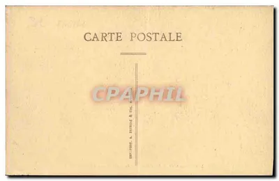 Dives-sur-Mer — Intérieur de l'Hostellerie Guillaume le Conquérant — Imprimé sur la carte — Verso