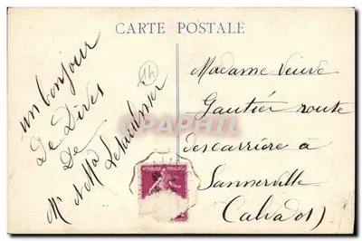 Dives-sur-Mer — La Peslée i Salle des Fêtes — Rewers
