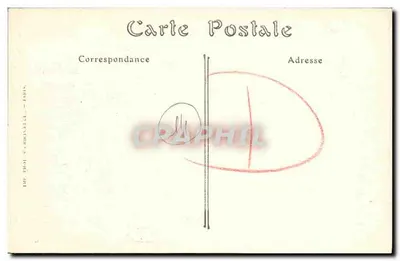 Dives-sur-Mer (Calvados) — Herberg van Willem de Veroveraar — ND. Fot. — Achterkant