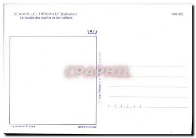 Deauville - Trouville (Calvados) — Basen jachtowy i jachty — IRIS, n° 140162 — Rewers