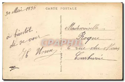 Deauville, a Praia das Flores - O Novo Portinho — Edição La Cigogede, n°41 — Verso