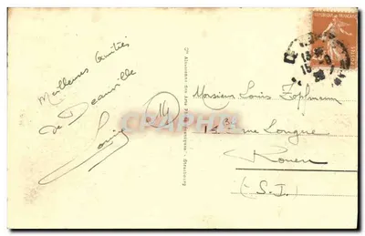 Deauville - A Praia Florida - Os Recintos dos Yachts — Edit. Liger, tabac, n°124 — Verso