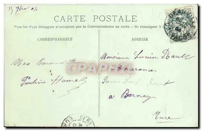 Deauville — O Portinho — LL. — Verso