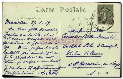 Deauville-La-Plage-Fleurie — Le Bassin des Yachts — ND. Phot. — Rewers